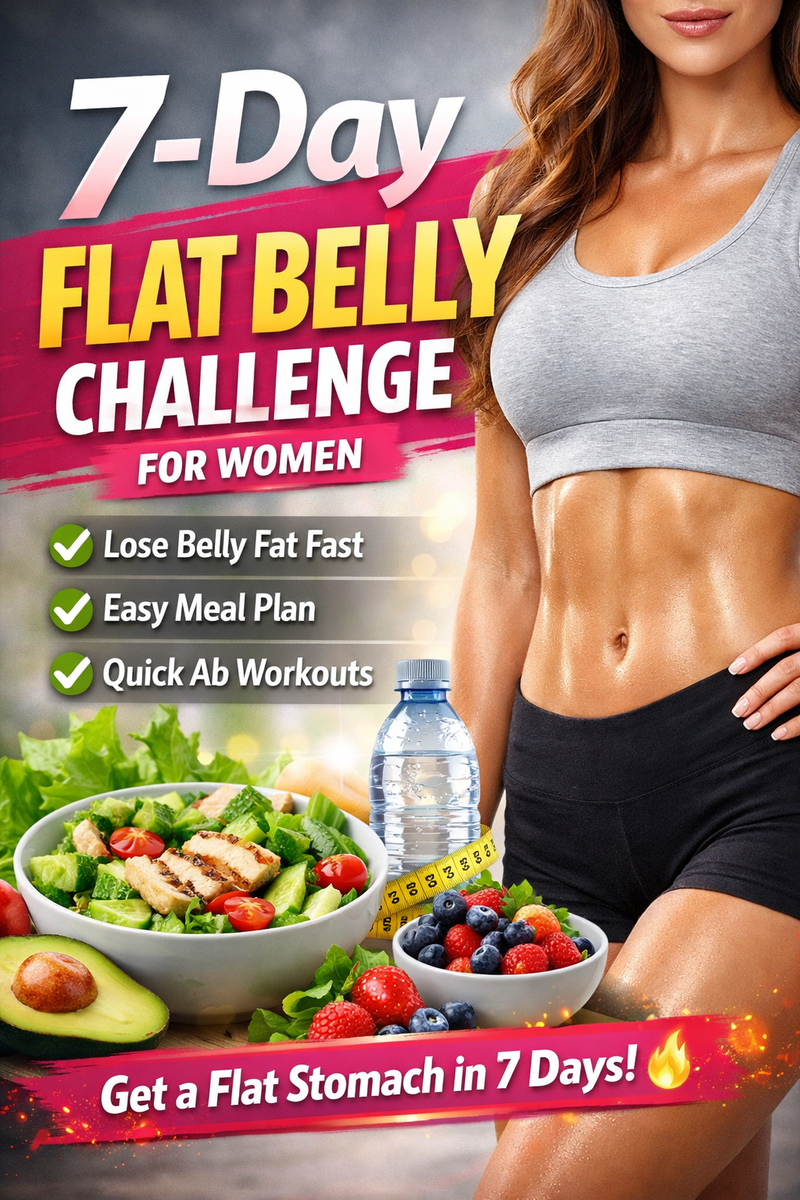 7 Day Flat Belly Challenge